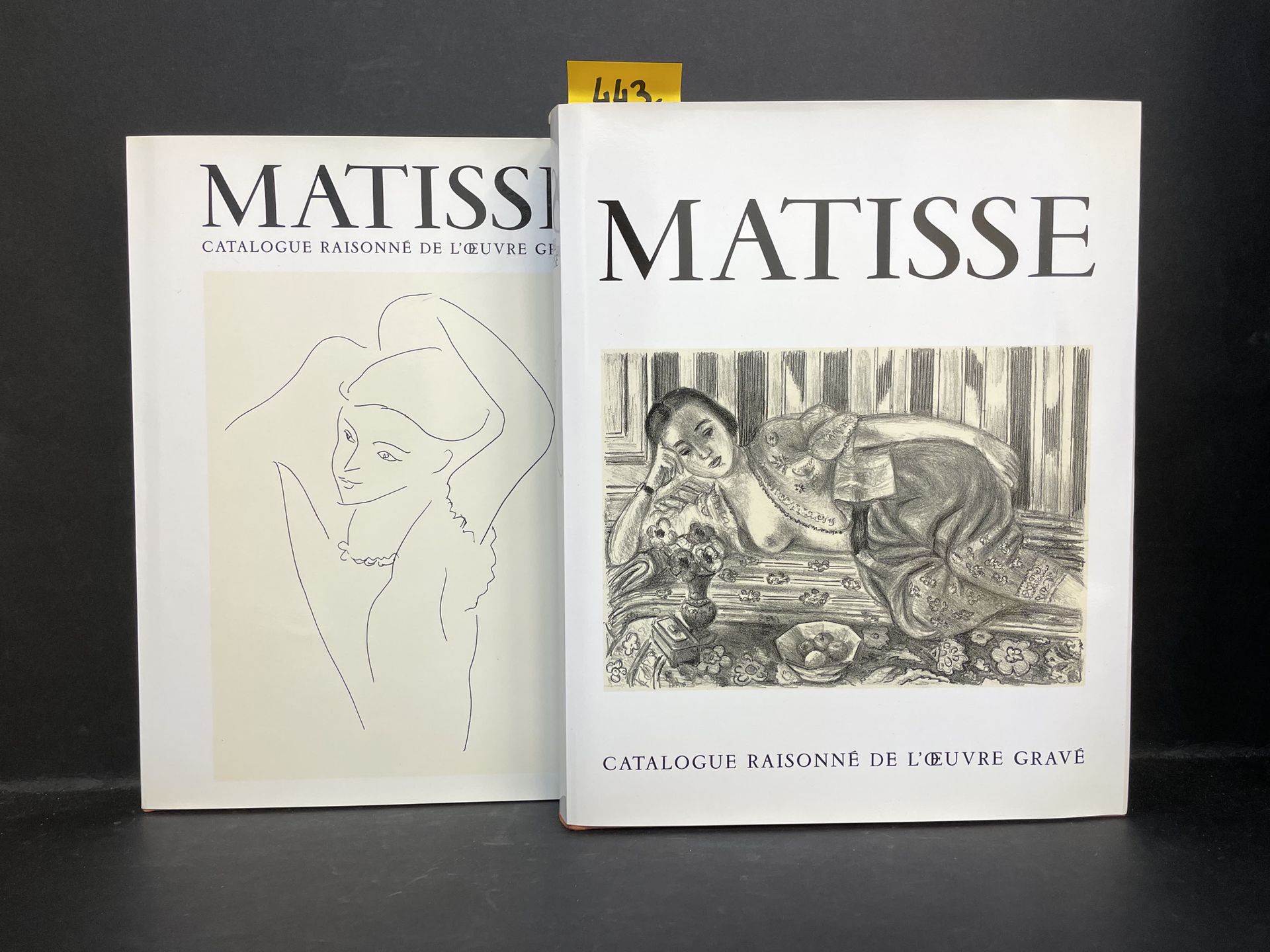 MATISSE.- DUTHUIT-MATISSE (M.) et DUTHUIT (C.). Henri Matisse. Catalogue raisonn&hellip;