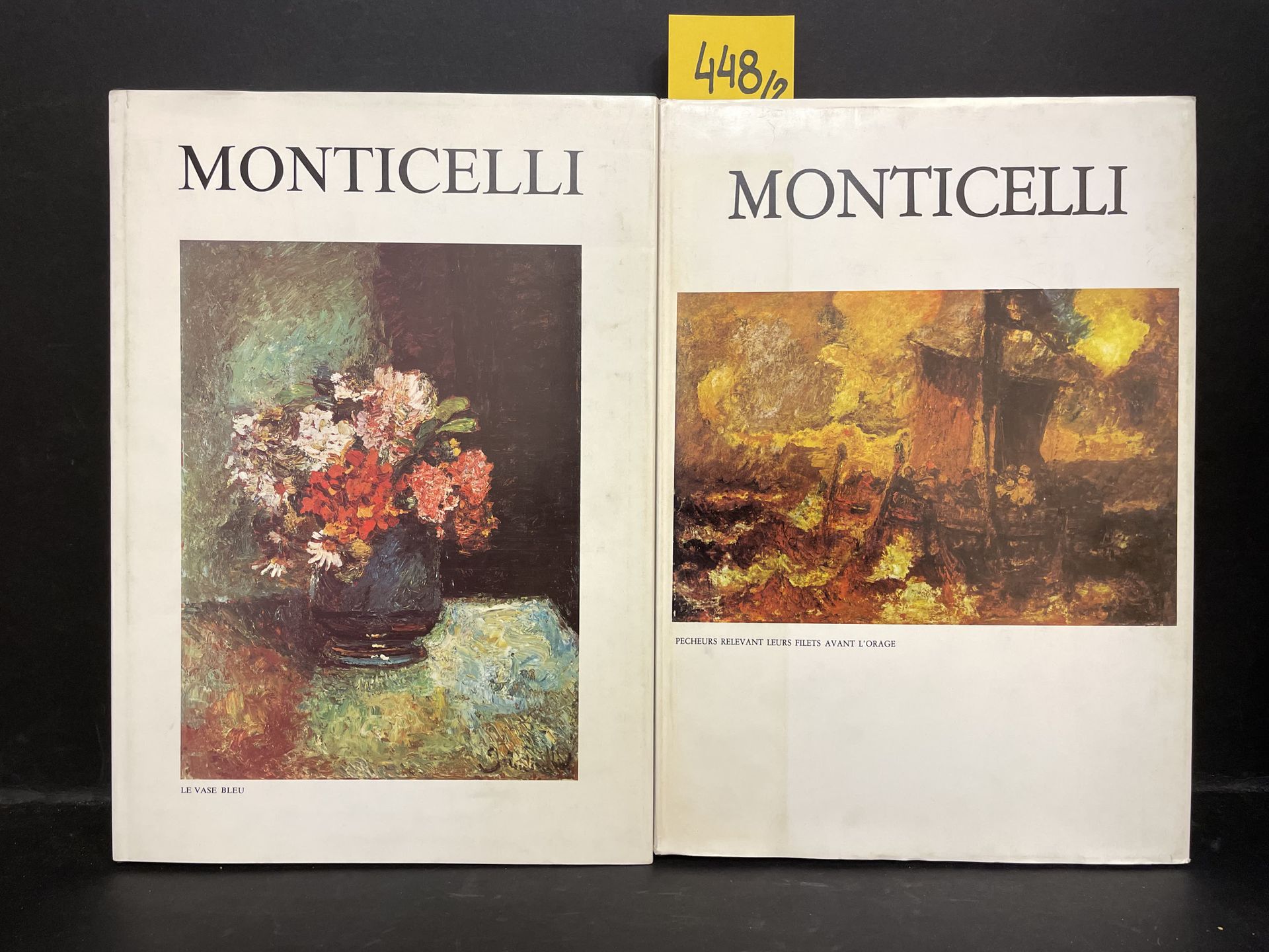 Null STAMMEGNA (S.). Catalogue des oeuvres de Monticelli. Tomes 1 et 2. Vence, I&hellip;