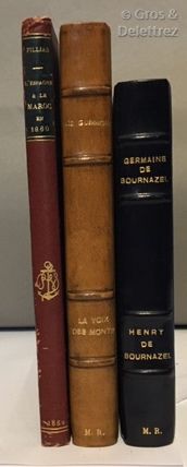 null Ensemble de 3 volumes reliés :

- BOURNAZEL. Henry de Bournazel, le Cavalier...