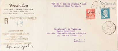 null FRANCE POSTE AÉRIENNE Émissions 1927/2007 : Ensemble de lettres dont, notamment,...