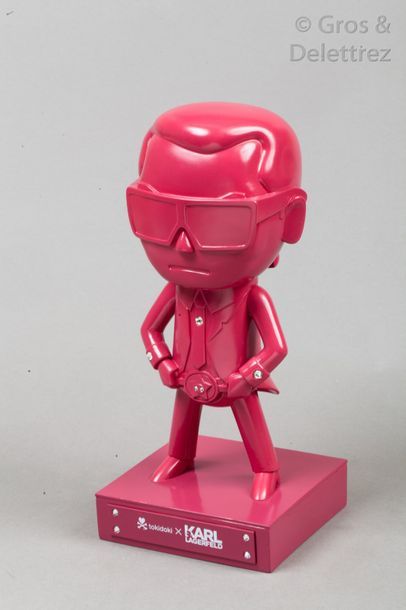 Karl LAGERFELD & Tokidoki IT 2015 édition limitée n°20/150 Poupée Art Toy figurant...