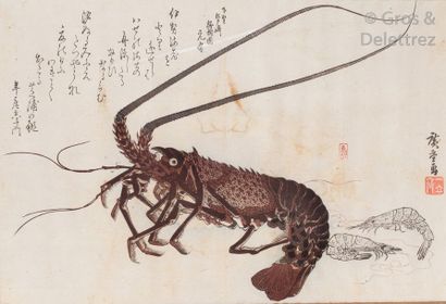 Hiroshige (1797-1858), d’après Ensemble de...