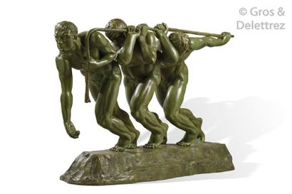 Maurice GUIRAUD-RIVIÈRE (1881-1947) « Les trois haleurs ou la Force »

Sculpture...
