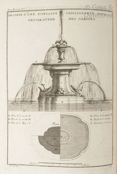 null Jacques-François BLONDEL. The Distribution of Houses of Pleasure and the Decoration...