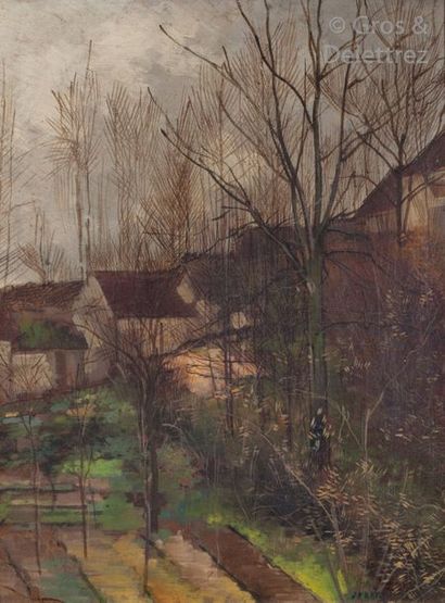 Jean-François RAFFAELLI (1850-1924) Village...