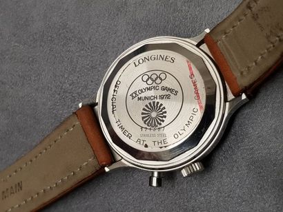 null LONGINES CONQUEST OLYMPIC MUNICH 1972

Montre acier, bracelet cuir, fonction...