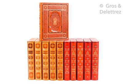 null Le Chant des Sphères A set of volumes bound in slipcovers including LA TABLE...