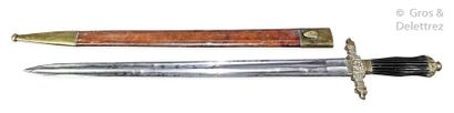 null Venereal dagger, horn handle, bronze trim, double-groove blade marked Klingenthal.

Second...