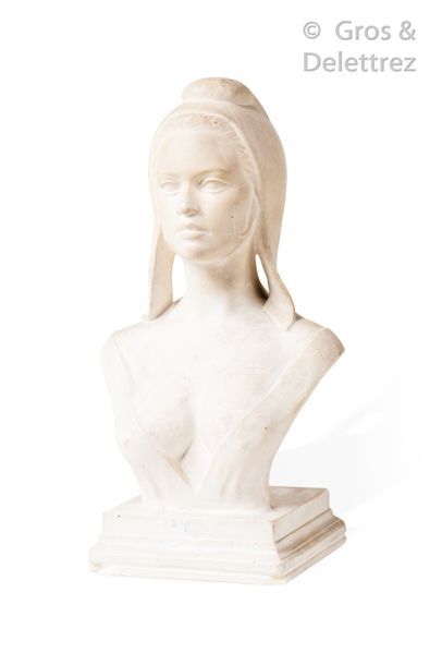 Alain ASLAN (1930-2014) Bust of Brigitte Bardot as Marianne

Patinated plaster proof,...
