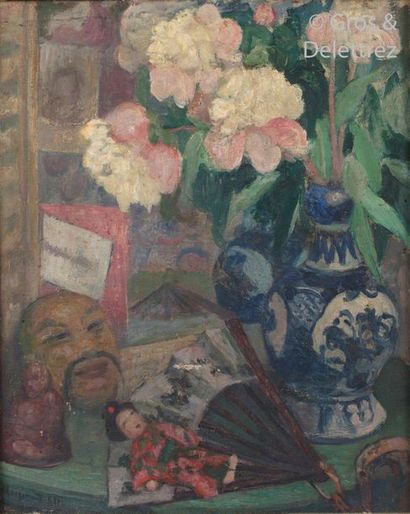 null Marguerite KLEE (act.c.1904-1912)

Still life with Asian knick-knacks

Oil on...