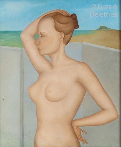 null Jean Martin ROCH (Aix-en-Provence 1905 - Pierredon 1991)

Naked woman face in...