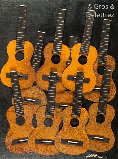 null ARMAN (1928-2005)

Cavaquinho, 2003

Accumulation of soundboards and ukulele...