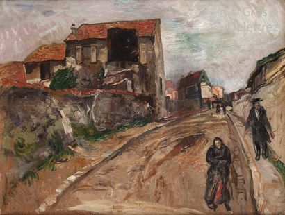 null Pierre François DAURA (Minorca 1896-1976)

Street in Cachan, 1926

Oil on canvas,...