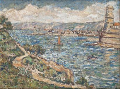 null Adolphe CLARY-BAROUX (1865-1933)

Port de Marseille

Huile sur toile signée...