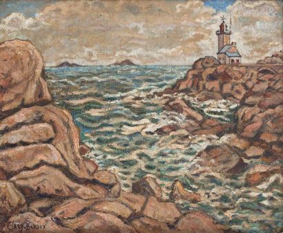 null Adolphe CLARY-BAROUX (1865-1933)

Les rochers du phare de Ploumanach

Huile...