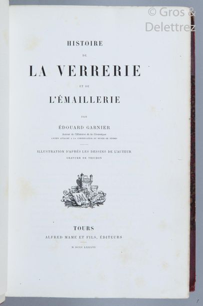 null Histoire de la verrerie et émaillerie par Edouard Garnier

Edition Alfred Mame,...