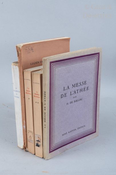null [Livres illustrés]. 

- Honoré de BALZAC. La Messe de l'athée. Paris, Kieffer,...