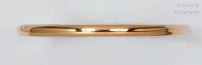 null Bracelet " Jonc " in yellow gold. Diameter intérieur : 18.5cm. P. 18g.