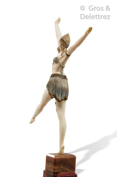 DEMETER CHIPARUS (1886-1947) Danseuse de Palmyre

Sculpture chryséléphantine en ivoire...
