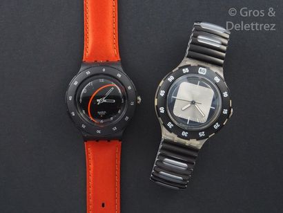 SWATCH SWATCH, lot de 2 montres de plongée comprenant les modèles suivants :

Washed...