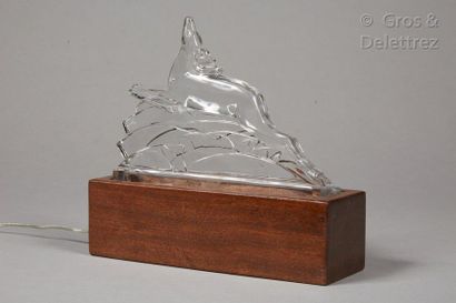null JACQUES CHEVALLIER (XXÈME)pour BACCARAT

Sculpture éclairante en cristal reposant...