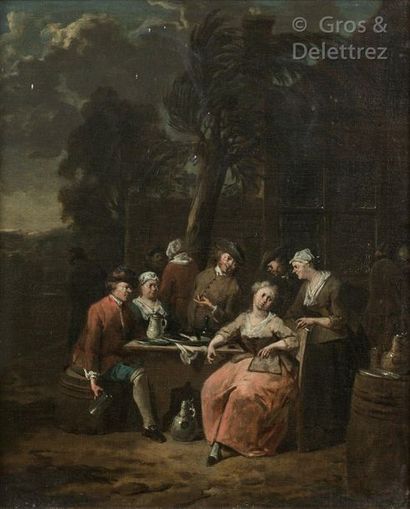 Jean-Baptist LAMBRECHTS (Anvers 1680 - 1731) La Collation

Toile

Hauteur?: 40cm...