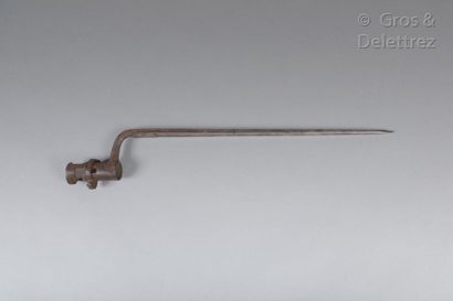 null Line cavalry officer's saber model 1822, the hilt in filigree horn, the chiselled...