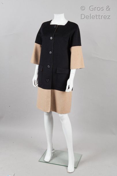 CHRISTIAN DIOR Collection Resort 2012 - Look n°1

Manteau en 100% cachemire noir,...