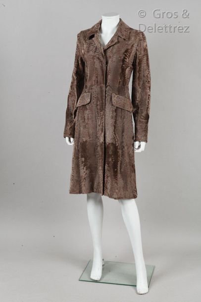VALENTINO Frock coat in Breitschwanz Sour, notched shawl collar, single-breasted,...