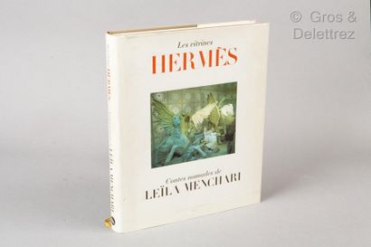 null *Book " Les Vitrines Hermès - Contes nomades de Leïla Menchari " 1999.