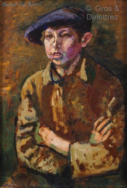 null Elisabeth FUSS AMORE (20th century)

The kid

Oil on cardboard panel 

Signed...