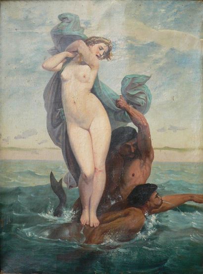 null 
École FRANÇAISE du XIXe siècle




Aphrodite sortant des eaux




Huile sur...