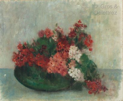 null José PALMEIRO (1901- 1984)

Nature morte aux fleurs 

Huile sur toile

Signée...