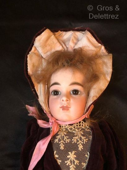 null Bébé BRU en taille 8, époque Chevrot (1883-1889) 

Belle tête en biscuit pressé...