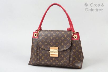 Louis VUITTON par Marc Jacobs années 2012 *Sac « Olympe » 40cm en toile Monogram...