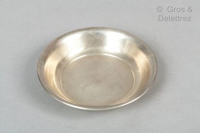 HERMES Paris ligne enfant 925 millimeter silver bowl. Diameter: 14 cm.