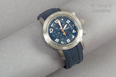 HERMÈS Paris Swiss made n°CP2.941/2832386 *Montre « Clipper Diver Chronograph » en...