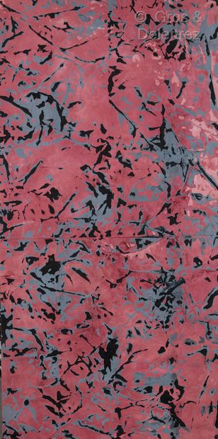 Claire PICHAUD (1935-2017) Untitled, 1990

Acrylic on crumpled canvas

(pink grey...