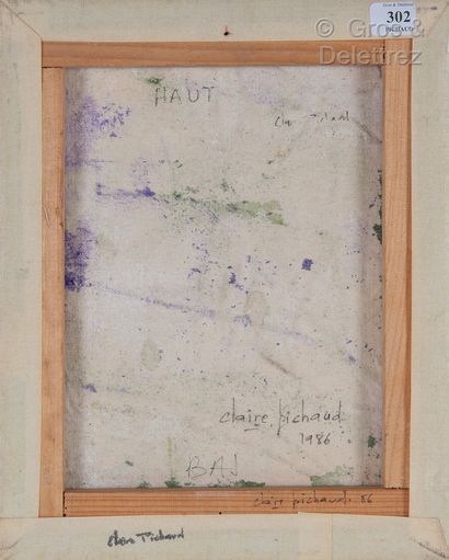 Claire PICHAUD (1935-2017) Sans titre, 1986

Acrylique sur toile froissée

(vert...
