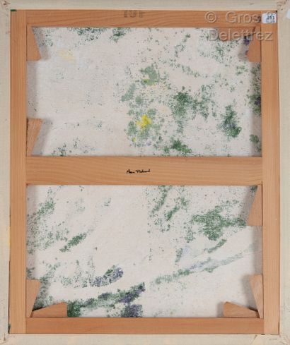 Claire PICHAUD (1935-2017) Sans titre, circa 1987

Acrylique sur toile froissée

(vert...