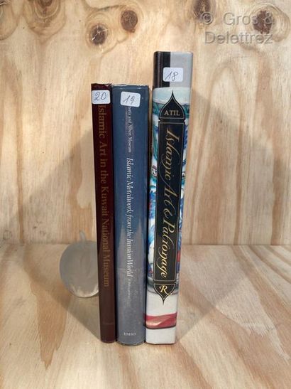 null Set of three books on Islamic art