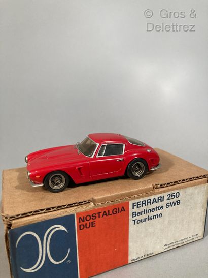 null FERRARI 250 SWB BERLINETTE 


Red miniature car, painted and lettered in red,...