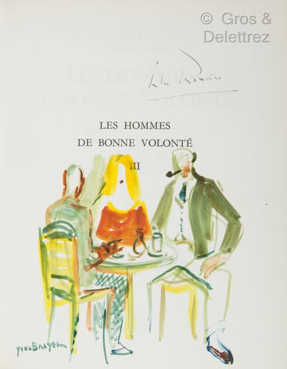 null [DIGNIMONT] Jules ROMAINS. Les Hommes de Bonne Volonté. Edition complète. Paris,...
