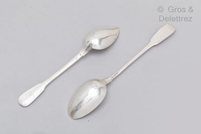 null Spoon for stew in silver model uniplat.

Monogram PT.

We join a flatware uniplat...