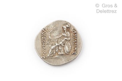 THRACE. LYSIMAQUE (323-281). Tetradrachm. Head of Alexander the Great to the right,...