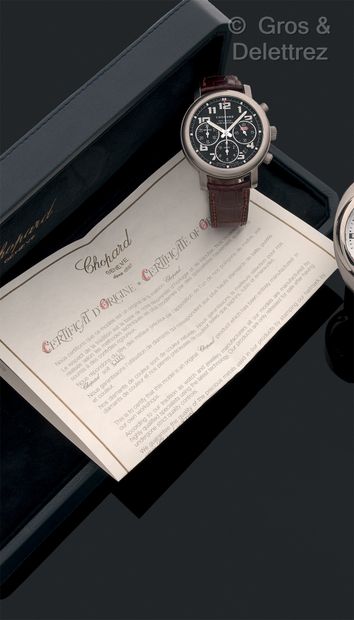 CHOPARD Fly-Back Chronometer. Jacky ICKX Edition série limitée N°561/1000 expl. Vers...