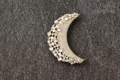 CHANEL par Karl LAGERFELD Collection Croisière 2015

Broche croissant de lune en...