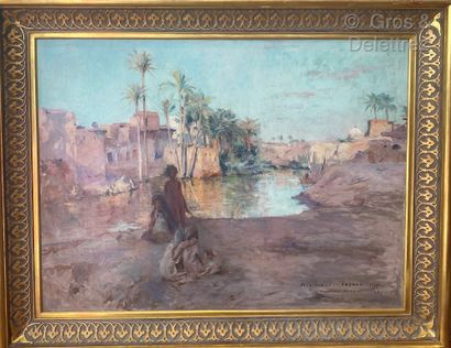 Georges GASTE (1869-1910) 
Medineh el Fayoum,...