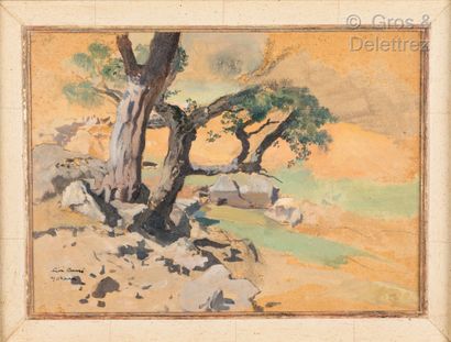 null Léon CARRE (1878-1942)

Etude d'arbres

Huile sur panneau. 

Signée, située...