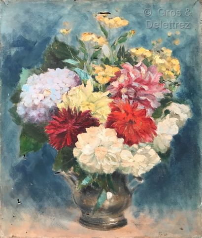 null Clémence Louise BURDEAU (1891-1983)

Bouquet de roses, hortensias et pivoines...